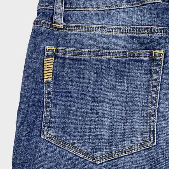 Paige Women's Cuffed Distressed Denim Jean Shorts size 27 - Picture 5 of 8